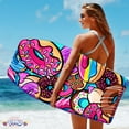 thumbnail image 3 of PMU 33 Inch Donut Printed Bodyboard - Lightweight Wrist Leash Slick Bottom Boogie Board for Beach, Sea & Pool - Surfing Board for Kids, Teens & Adults Wave Conditions Pkg/1, 3 of 8