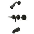 thumbnail image 1 of Three Handle Tub & Shower Faucet, 1 of 1