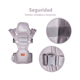 thumbnail image 3 of Mochila Cangurera Para Bebe 9 en 1 Funciones Lab.G Gris, 3 of 5