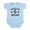 Sky Blue, variant on CafePress - Canadian Boxing Infant Bodysuit - Baby Light Bodysuit, Size Newborn - 24 Months