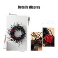 thumbnail image 5 of sruoe Halloween Decorations, Indoor Outdoor Halloween Decor, Artificial Wreaths, Halloween Decorations for Outside, Decoration Halloween Wreath for Front Door, 5 of 7