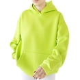 thumbnail image 2 of IMENGL Hoodies oversized sweatshirts pullover, Green XL, Size M-XL, 2 of 7