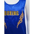 thumbnail image 5 of TiaoBug Kids Boys Athletic Boxing Training Tank Tops Sleeveless Quick-dry Activewear Boxer Shirts Blue 6, 5 of 6