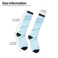 thumbnail image 5 of Bingfone Compression Socks For Women And Men Long Socks For Running Athletic Cycling Nurse-Blue Marble, 5 of 9