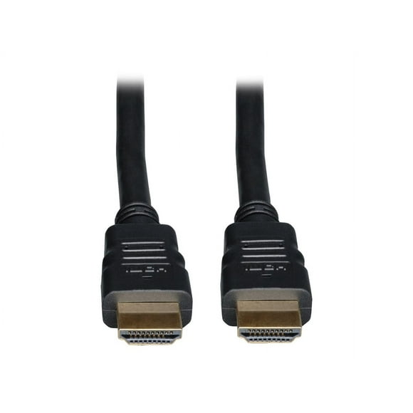 Eaton Tripp Lite Series High Speed HDMI Cable with Ethernet, UHD 4K, Digital Video with Audio (M/M), 3 ft. (0.91 m) - HDMI cable with Ethernet - HDMI male to HDMI male - 3 ft - black