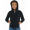 thumbnail image 3 of Cudlie 2-Pack Toddler Zip-Up Hoodies for Boys and Girls – Colorful Cotton Blend Sweatshirts with Pockets – Durable Machine Washable Kids Jacket -Whitecap Gray, Jet Black - Size 2T, 3 of 10