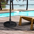 thumbnail image 2 of Outsunny Base de Parapluie Ronde Φ19,1 Pouces, Support en Résine de 31,5 Lb, 2 of 10