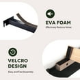 thumbnail image 5 of Einfach Full Bed Frame, Platform Bed Frame with Panel Upholstered Velvet Headboard, White, 5 of 7