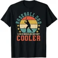 thumbnail image 1 of Baseball Dad Funny Baseball Lover Fathers Day Gift Unisex T-Shirt S-5XL Y1902, 1 of 4