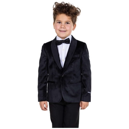OppoSuits Deluxe Boys Blazers BOYS Dinner Jacket - Black - US 6Y Black