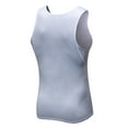 thumbnail image 4 of pstuiky Camisetas sin mangas para hombre, Camiseta deportiva ajustada sin mangas de color liso para hombre. Tops elegantes para mujer xxl, 4 of 5