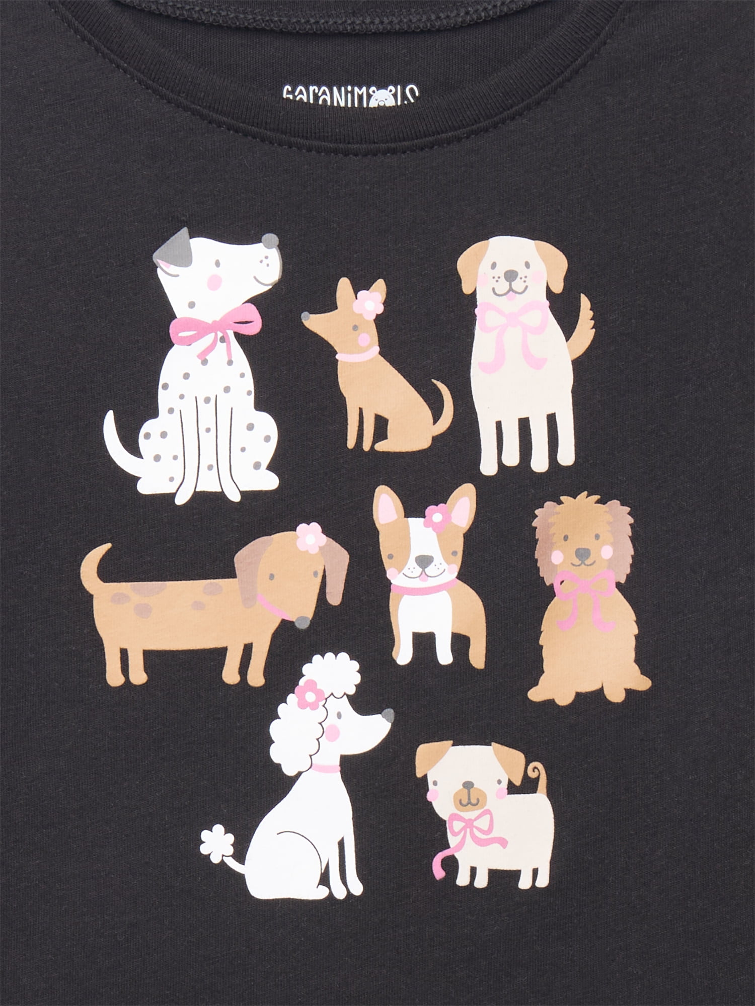 Garanimals Toddler Girl Long Puff Sleeve Graphic T-Shirt, Sizes 18M-5T