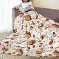 thumbnail image 6 of Sikiie Squirrel Ultra-Soft Micro flannel Blanket Luxury All Seasons Warm Blanket for Bedding Sofa and Travel (4 sizes)-80"x60", 6 of 7
