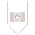 thumbnail image 2 of Pet and Dog Bandana Rhinestone, "Canadian Flag", 2 of 10