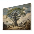 thumbnail image 2 of Designart "The Guardians Baobab Tree I" Floral Print on Natural Pine Wood, 2 of 5