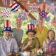 thumbnail image 5 of 30 piezas de decoraciones del Día de los Caídos, adornos del 4 de julio para árbol, adornos de estrella de la bandera patriótica americana, 5 of 5