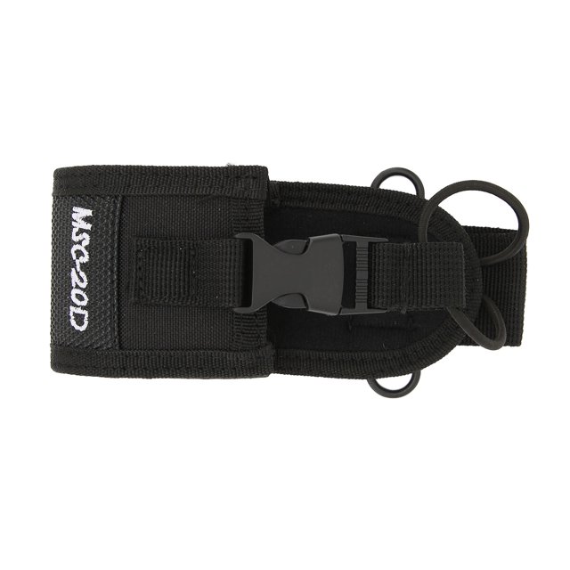 Estuche para Walkie Talkie MSC-20D Protector de Walkie Talkie de Cuero Ajustable Multifuncional Funda de Nylon para Radio UV-5R BF-888S