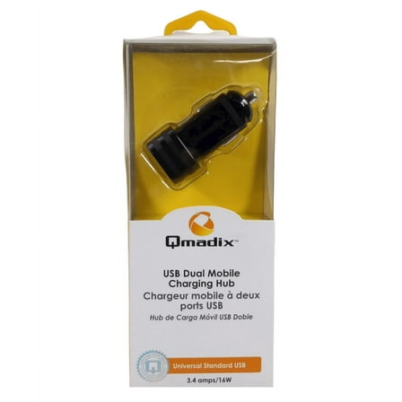Qmadix USB Dual Mobile Charging Hub 3.4A/16W (QM-DMCH)