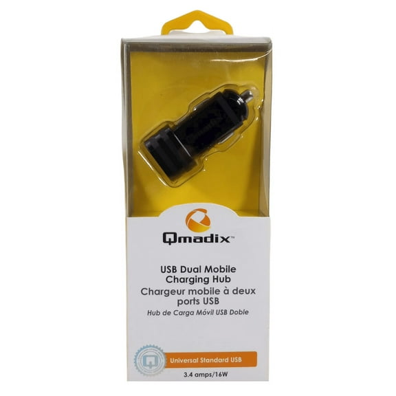 Qmadix USB Dual Mobile Charging Hub 3.4A/16W (QM-DMCH)