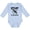 AE-Light Blue, variant on Inktastic Stylist in Training Girls Salon Girls Long Sleeve Baby Bodysuit