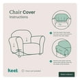 thumbnail image 4 of Roundy Chair Slipcover for Kids Chairs – Soft Minky Polyester Replacement Cover, Fits  Roundy & Rocking Chairs, Durable & Machine Washable, Easy to Install, Ideal for Ages 2–5, Playroom & Bedroom., 4 of 6