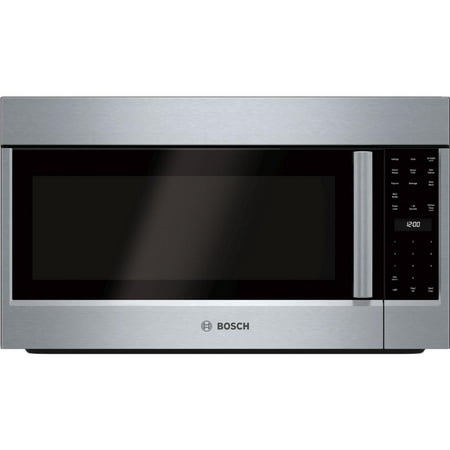 HMV5053U 30 UL Approved 500 Series Over the Range Microwave with 2.1 cu. ft. Capacity  385 CFM Blower  10 Power Levels  Timer  Automatic Defrost  and LCD Display: Stainless (Best Way To Defrost Chicken In Microwave)