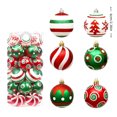 thumbnail image 3 of Qwtwty 30 Pcs Christmas Ornaments Set Decorations, Xmas Baubles Hanging Pendants Christmas Tree Decorations for Home Holiday Party Decor, 3 of 6