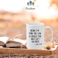 thumbnail image 4 of Being My Son In Law Is Really The Only You Need Mug, Son In Law from Mother-in-law Coffee Cup, Gift For Son In Law Mug, Gift For Men Son Mom Grandson On Birthday Christmas 15oz, 4 of 7