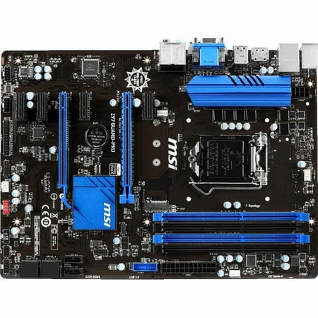 MSI Z97 GUARD-PRO Desktop Motherboard, Intel Chipset, Socket H3 LGA-1150, ATX