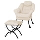 thumbnail image 1 of Yeshouse Sillón reclinable ergonómico, sillón de lectura con reposapiés plegable, sillón moderno para espacios pequeños con funda extraíble y lavable, 1 of 9