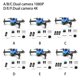 thumbnail image 4 of Vogacara Dron con cámara 4K RC, conexión inalámbrica profesional, en exteriores, Mini plegables, equipo de fotografía, voladores no Juguetes Tipo 4 Vogacara FN011148-04, 4 of 6