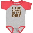 thumbnail image 3 of Inktastic I Like Playing in the Dirt Boys or Girls Baby Bodysuit, 3 of 5