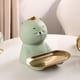 thumbnail image 3 of Bandeja de Almacenamiento Perfecl Estatua de Gato Resina Verde, 3 of 7