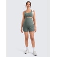 thumbnail image 3 of CRZ YOGA Butterlift Maternity Linerless Shorts 4" Pockets Comfy Yoga Casual Workout Womens Pregnancy, 3 of 5
