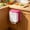 Pink, variant on openpig Hanging Trash Can for Kitchen Cabinet Door, Small Collapsible Garbage Bin Under Sink,Wall Mounted Waste Bin- Container Cabinet/Bedroom/Bathroom (Pink)