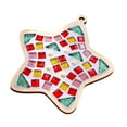 thumbnail image 4 of Mosaic Coaster Kit DIY Crafts Package Complete Beginner Friendly Set for Kids Adults Holiday Home Decoration, 4 of 9