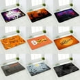 thumbnail image 2 of Soft Halloween Style Rug Decoration Pumpkin Footprints Non-slip Mat Bathroom Carpets tapis de bain Toilet Non-slip Rug, 2 of 5