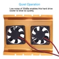 thumbnail image 4 of Ventilador de refrigeración, 10.05CFM Wind Force Hard HDD Disipador de calor Disco duro Enfriamiento Diseño a prueba de futuro, 4 of 8