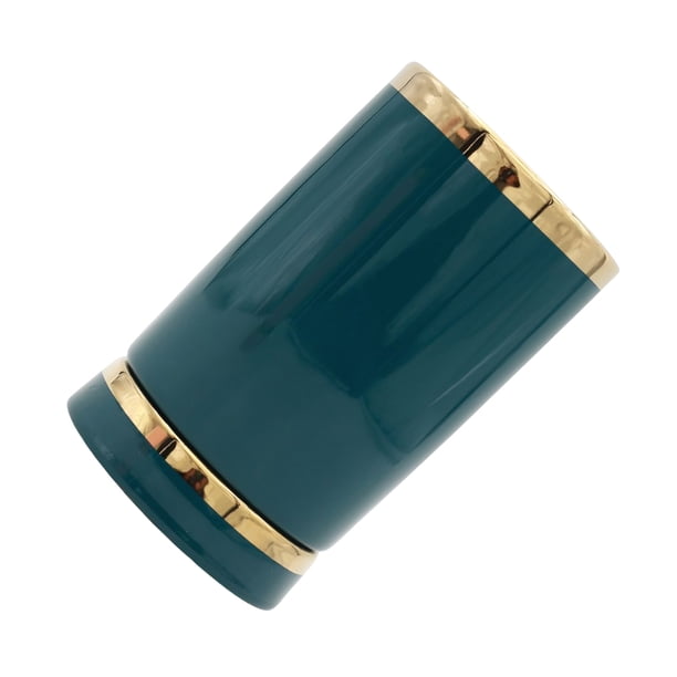 Ounissouiy Soporte para palillos de cerámica para cubiertos, tenedor de almacenamiento para el hogar, organizador de lujo, escurridor, contenedor de Organizadores de utensilios de cocina Verde Ounissouiy HA080827-01