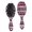 Red Christmas Deer and Tree Pattern, variant on Red and Black Christmas Snowflake Pattern Brush, Detangling Hair Brush, Scalp Massage Hair Comb, Air Cushion Design Gifts for Wet Dry Hair Styling