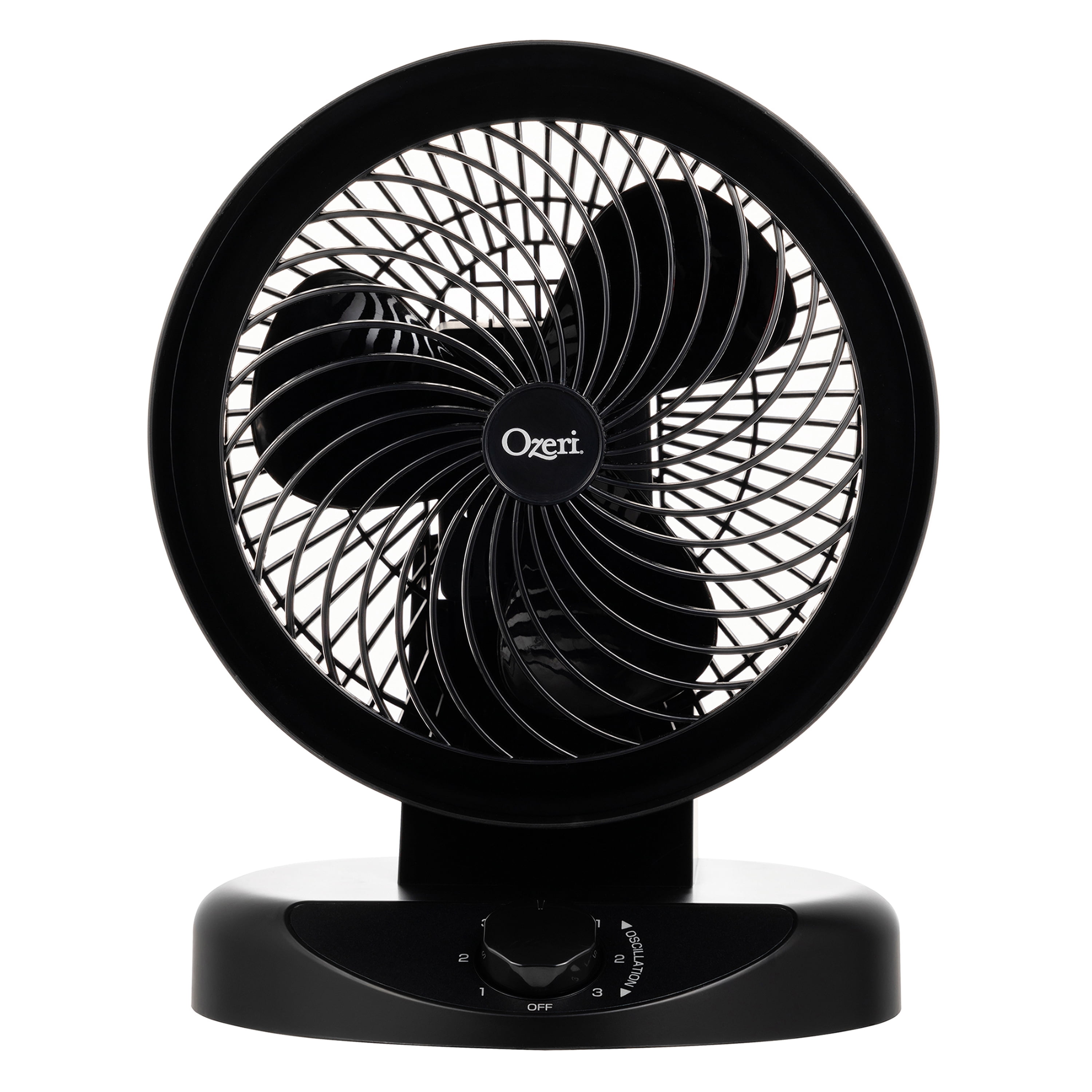 Ozeri Brezza 360 10" Oscillating Table Fan, with Orbital Motion Technology