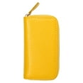thumbnail image 1 of Qarigey Funda de cuero para llaves, tarjetero, con cremallera, monedero de Color sólido, soporte universal para llaves de coche, hombres, Type3 NO3, 1 of 6