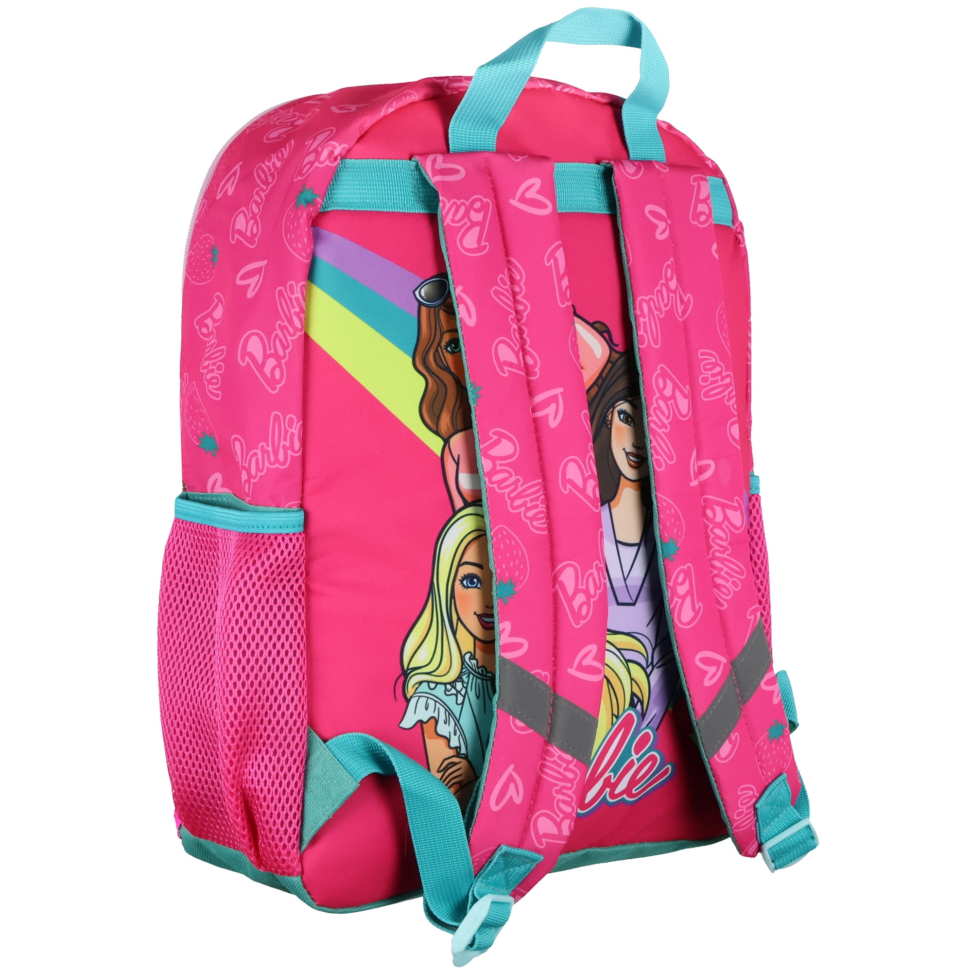Barbie Backpack Barbie and Friends 16" Sequin with Tech Sleeve School Bookbag