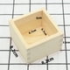 thumbnail image 1 of Caja de sake cuadrada de estilo japonés, 4 unidades, creativa caja de madera para sushi, para el hogar y el restaurante, organizador de vasos de sake reutilizables, vajilla tradicional japonesa., 1 of 7