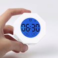 Countdown Timer Hexagon Gravity Sensor Flip Timer with Alarm Clock