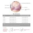 thumbnail image 6 of Women Bra Unlined Underwire Full Figure Lace Bra Plus Size Full Coverage Unpadded Bra Lace Bra, 6 of 6