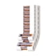 thumbnail image 5 of Organizador Almacenamiento Baterías Dispensador Pequeñas AA Y AAA Montado en La Pared () Blanco, 5 of 6