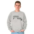 thumbnail image 5 of Pi Be Rational Get Real Math Geek Sweatshirt for Men or Women Brisco Brands L, 5 of 6