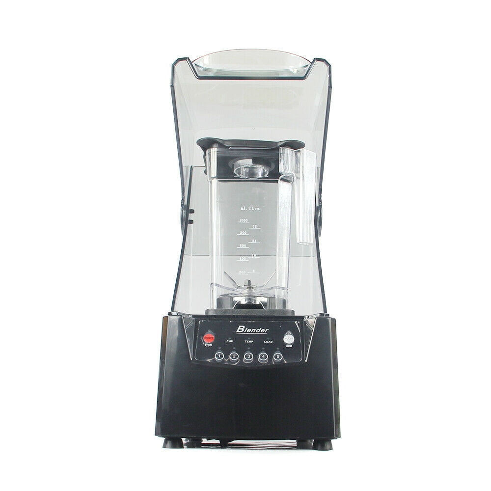 1.8L Smoothie Blender Commercial Blender Smoothie Maker 2600W Juicer Food Processor Mixer Soundproof Fruit Juicer Maker