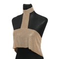 thumbnail image 3 of Mujeres Hermosas Midriff Belt Chaleco Collar Pecho Chaleco De Aleación De De Imitación Cadena Corporal Para Fiestas, Viajes Oro Fernando Cadena del cuerpo, 3 of 7